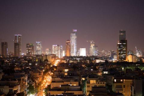 Skyline van Tel Aviv